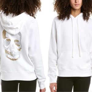 📌SOLD 📌NWT Zadig & Voltaire Clipper Camo Metalic Embroidery Hoodie SZ-M